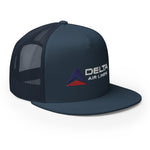 Delta Airlines Snapback Trucker Cap