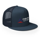 Delta Airlines Snapback Trucker Cap