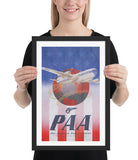 Pan Am Boeing 337 Travel Poster