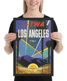 TWA Los Angeles Travel Poster