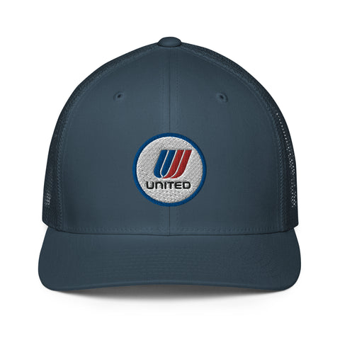 United Airlines Mesh Trucker Cap