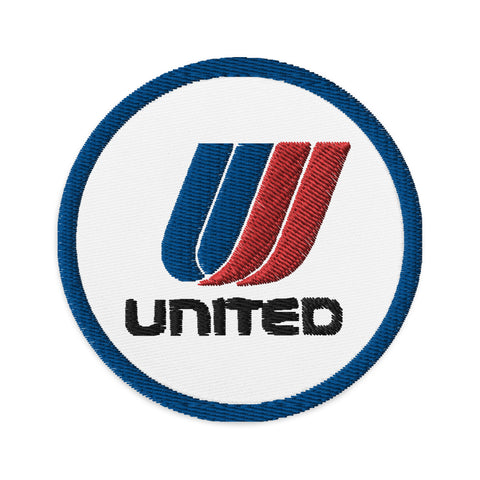 United Airlines Embroidered Patch