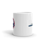 White Great Lakes Coffee Mug