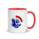 Air France Mug with Red Inside