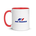 Air France Mug with Red Inside