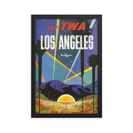 TWA Los Angeles Travel Poster