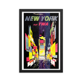 TWA Times Square Poster