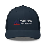 Delta Airlines Retro Trucker Cap