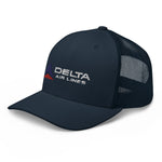 Delta Airlines Retro Trucker Cap