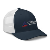 Delta Airlines Retro Trucker Cap